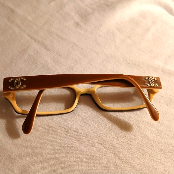 Chanel eyeglass frames with real Swarovski crystals - Picture 6 of 6